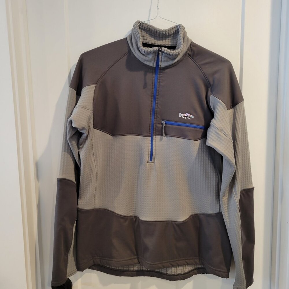Men's Long-Sleeved R1 Fitz Roy 1/4-Zip Size M